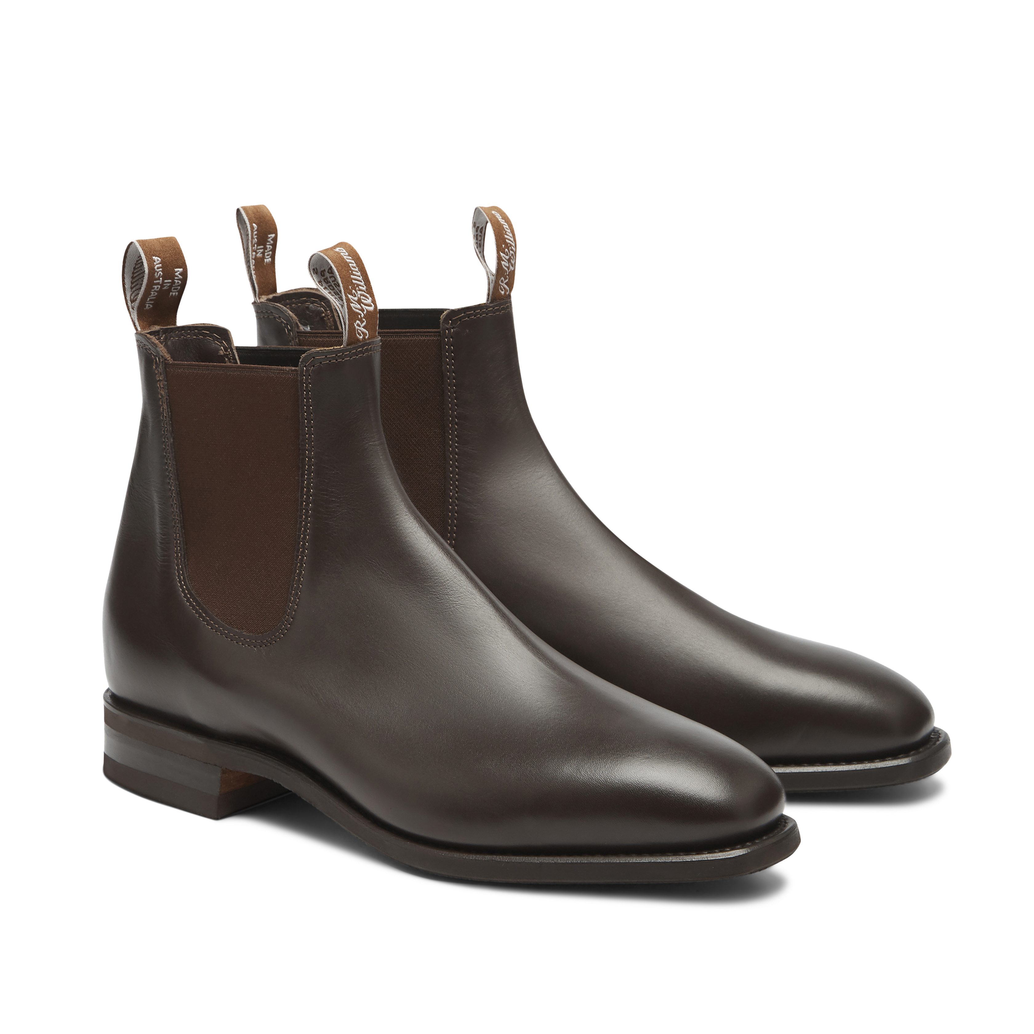 R.M.Williams Mens Comfort Craftsman Boots (B543Y) Chestnut