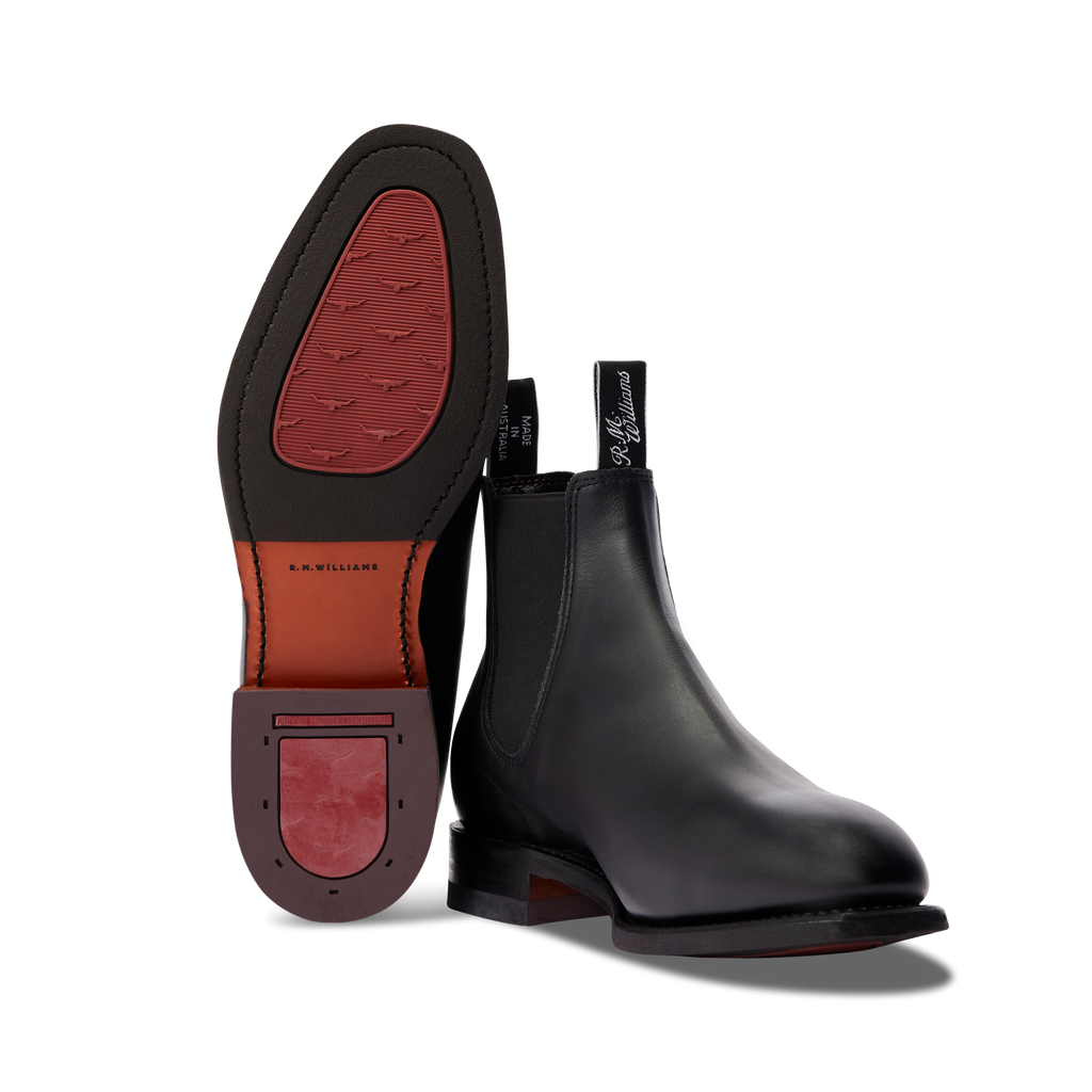 R.M.Williams Mens Dynamic Flex Craftsman Boots (B543YM) Black