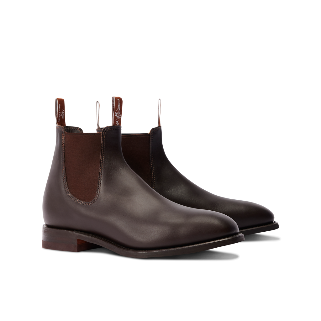 R.M.Williams Mens Dynamic Flex Craftsman Boots (B543YM) Chestnut