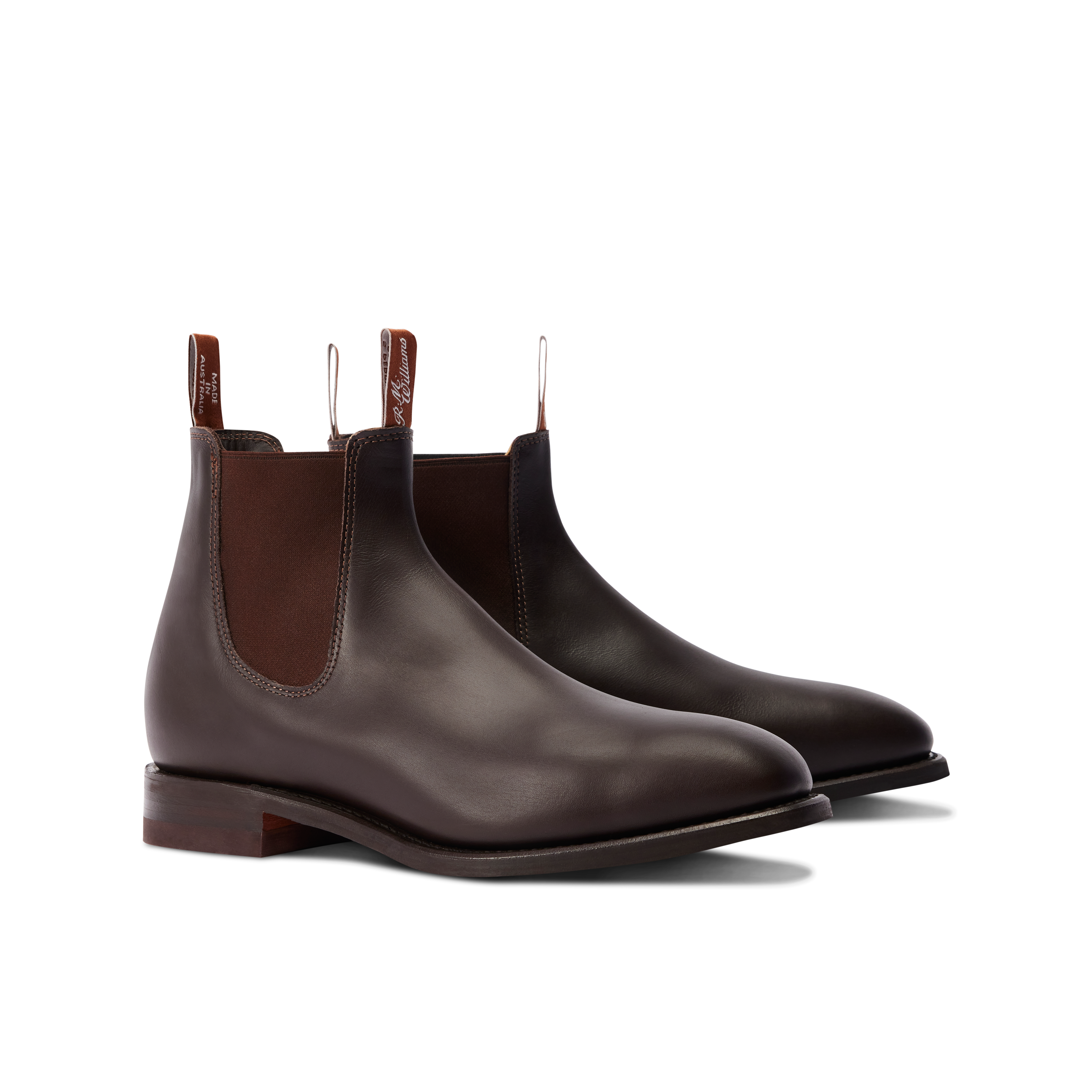 R.M.Williams Mens Dynamic Flex Craftsman Boots (B543YM) Chestnut