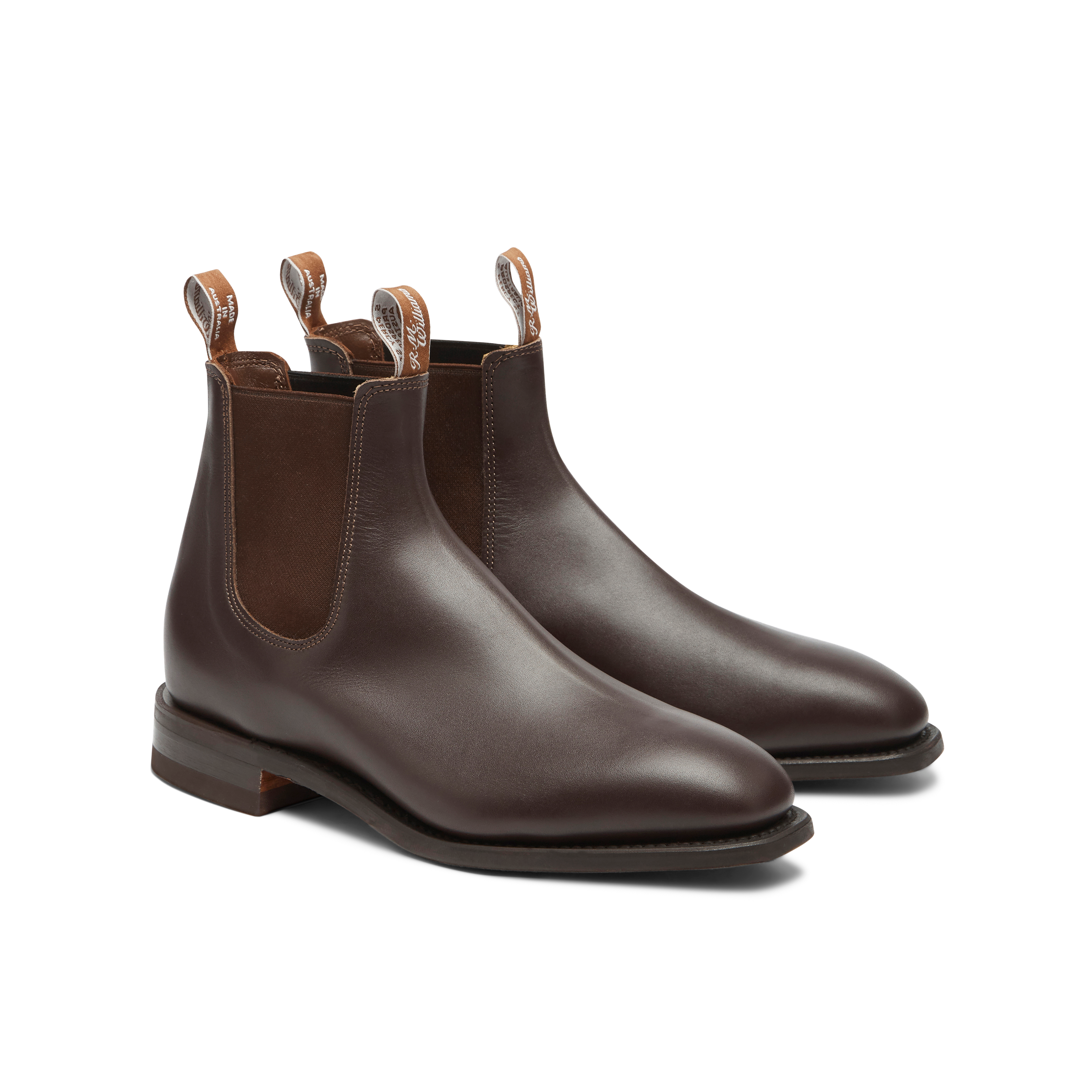 R.M.Williams Mens Dynamic Flex Craftsman Boots (B543YM) Chestnut