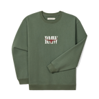 R.M.Williams Mens Heritage Crew Sweatshirt (KCU00BB04) Spruce Green
