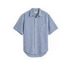 R.M.Williams Mens Johnson S/S Check Shirt (SHF11CL01) Navy