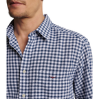 R.M.Williams Mens Johnson S/S Check Shirt (SHF11CL01) Navy