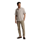 R.M.Williams Mens Johnson S/S Check Shirt (SHF11CL01) Tan