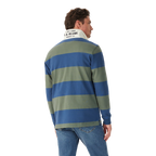 R.M.Williams Mens Jones Stripe Rugby (KR200RJ16) Ensign Blue