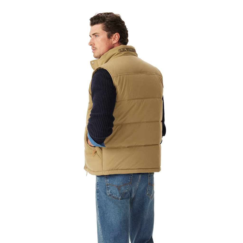 R.M.Williams Mens Kalkite Padded Vest (JV237NN01) Tan