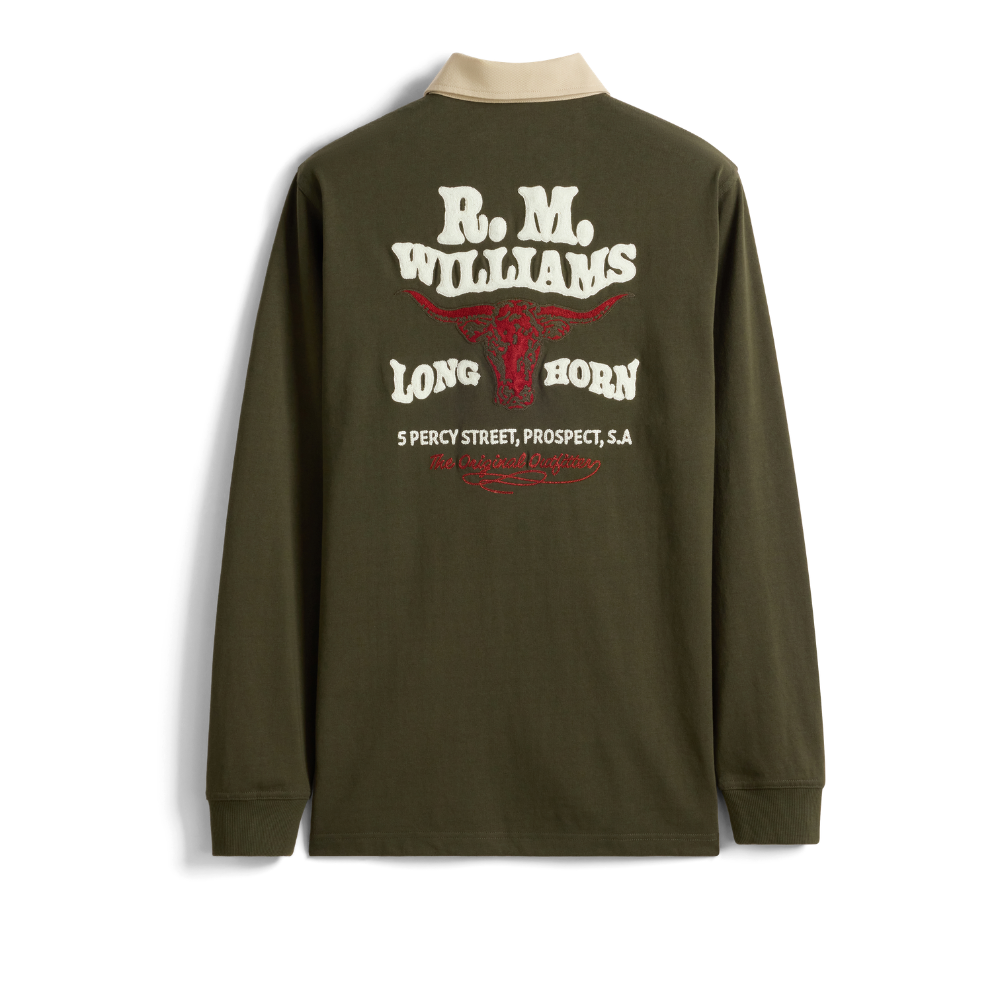R.M.Williams Mens Kandos Rugby (KR200RJ23) Dark Khaki