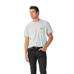 R.M.Williams Mens Louth S/S Tee (KDU10JE05) Salt
