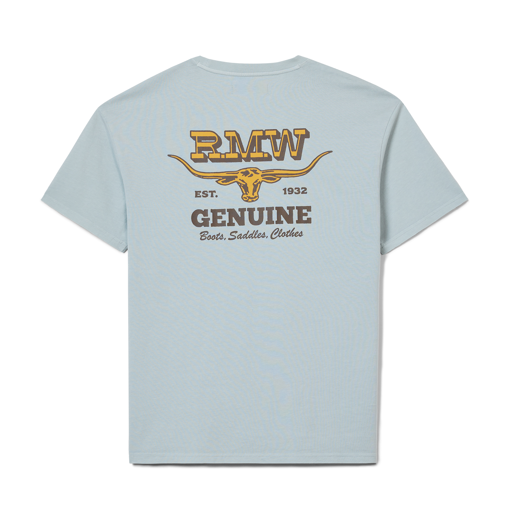 R.M.Williams Mens Louth S/S Tee (KDU10JE05) Salt