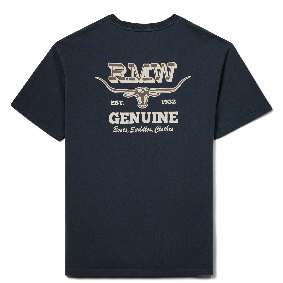 R.M.Williams Mens Louth S/S Tee (KDU10JE05) Vintage Black