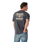 R.M.Williams Mens Louth S/S Tee (KDU10JE05) Vintage Black