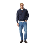 R.M.Williams Mens Mulyungarie Fleece (KZ400FL4502) Navy Full Length
