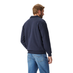 R.M.Williams Mens Mulyungarie Fleece (KZ400FL4502) Navy 3-4 Back View
