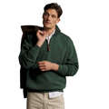 R.M.Williams Mens Mulyungarie Quarter Zip Jumper (KZU00BB08) Pine