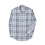 R.M.Williams Mens O'Connell Check L/S Shirt (SH201BS02) White