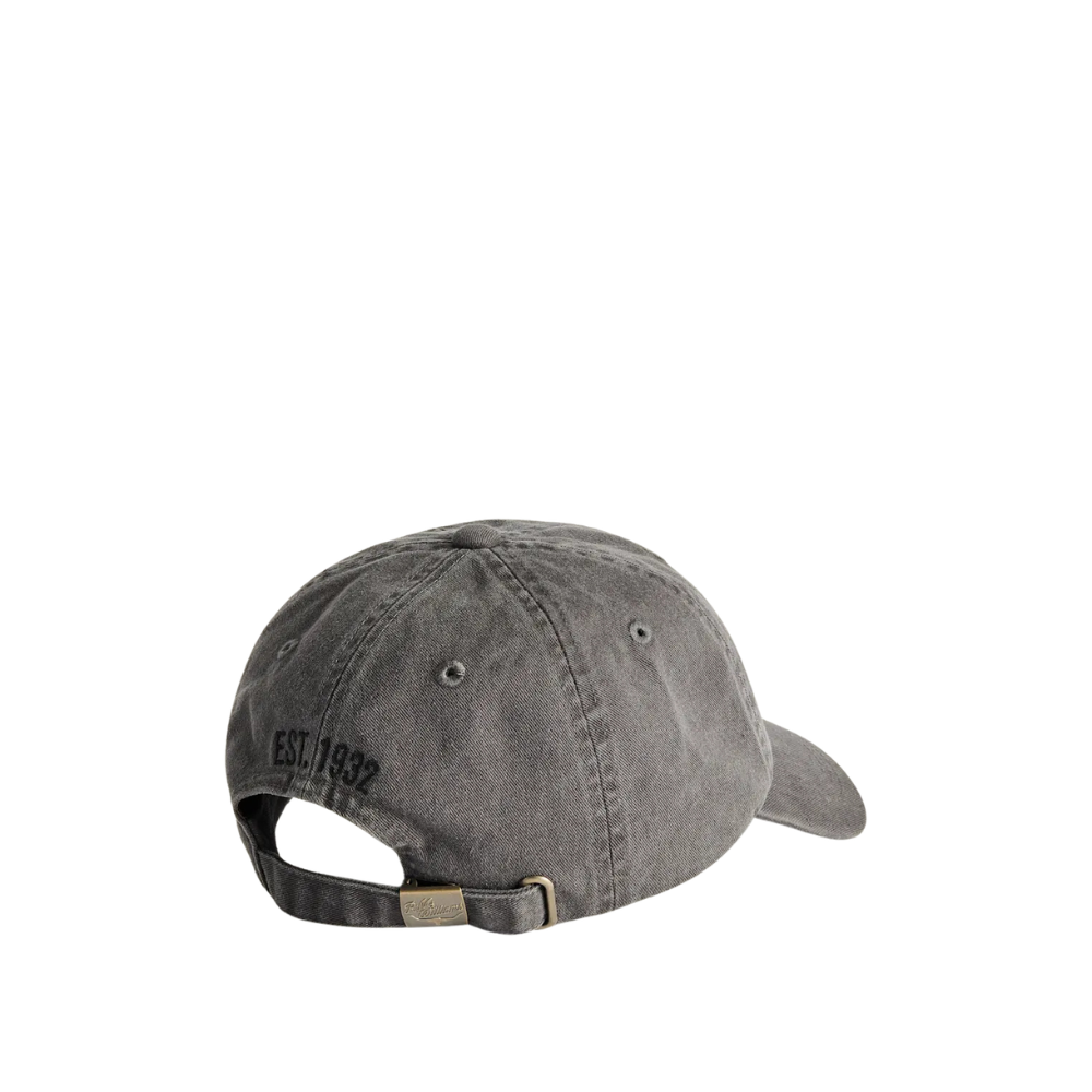 R.M.Williams  Mini Longhorn Twill Cap (ACX9OCT04) Charcoal