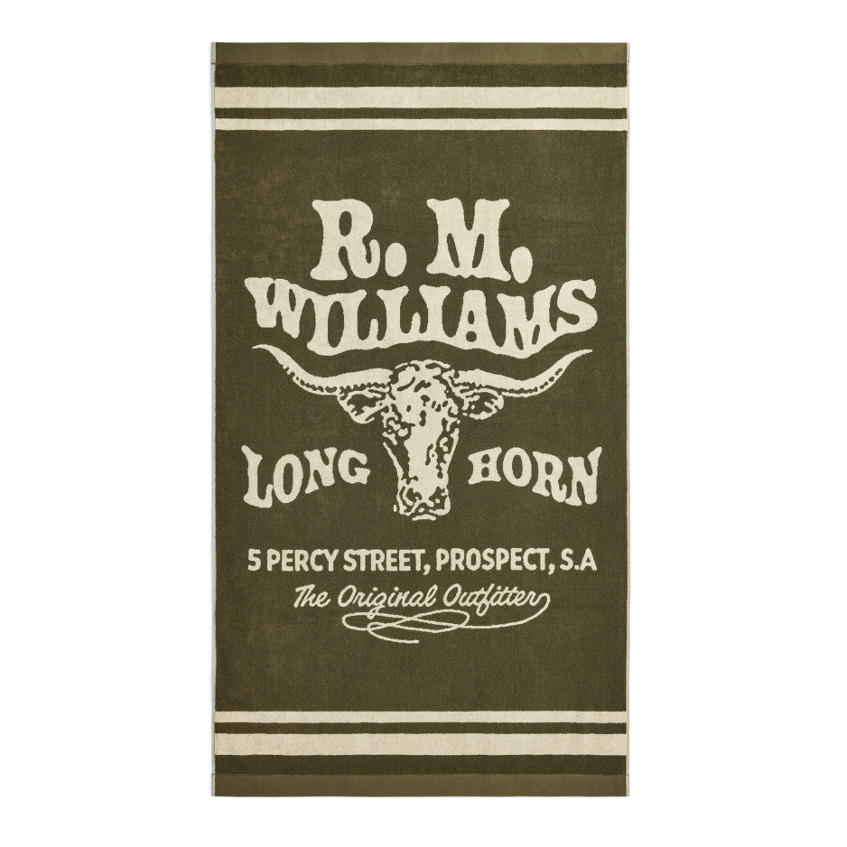 R.M.Williams  Original Outfitter Towel (LSLCOCO07) Khaki
