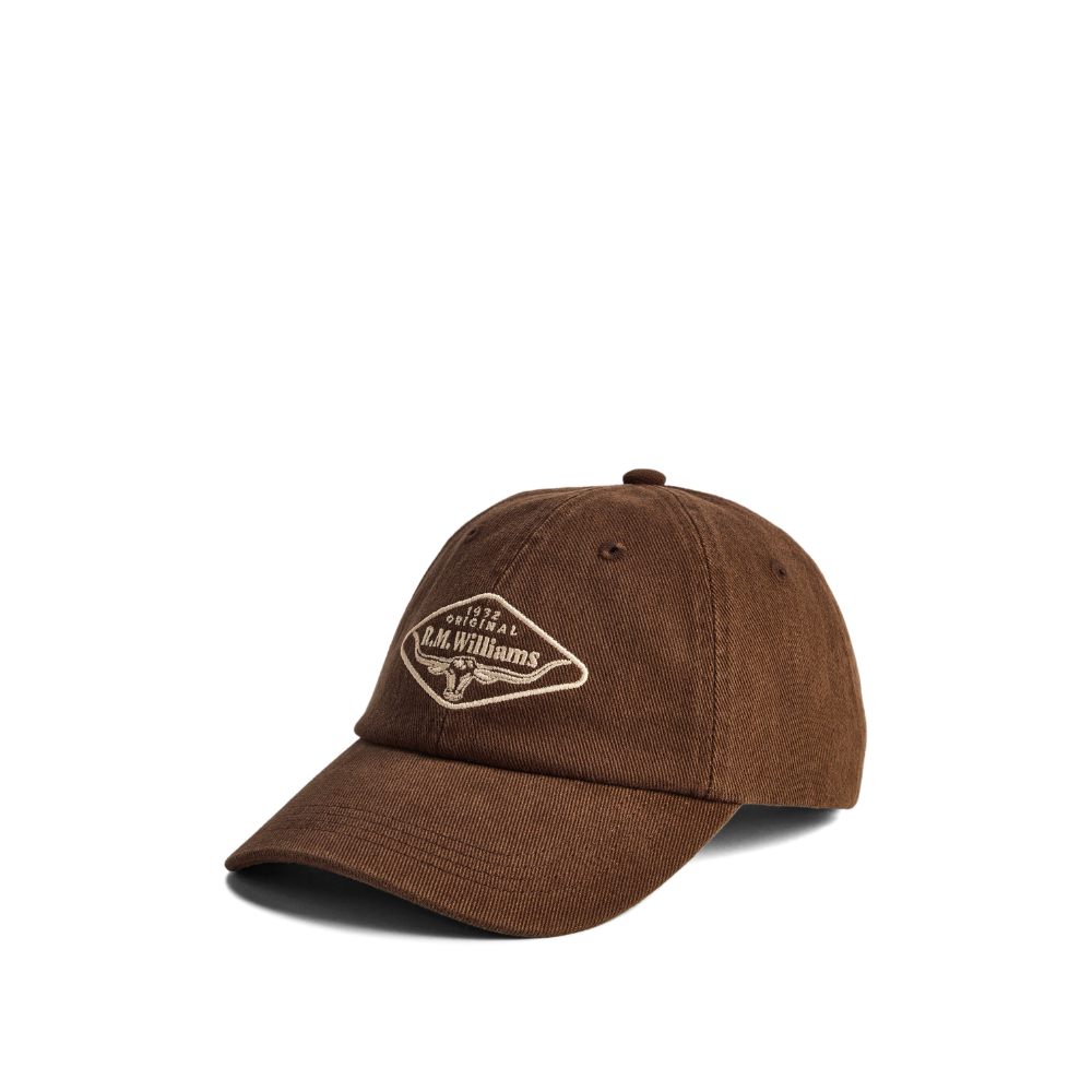 R.M.Williams Original RMW Heavy Twill Cap (ACX9OCT05) Cinnamon