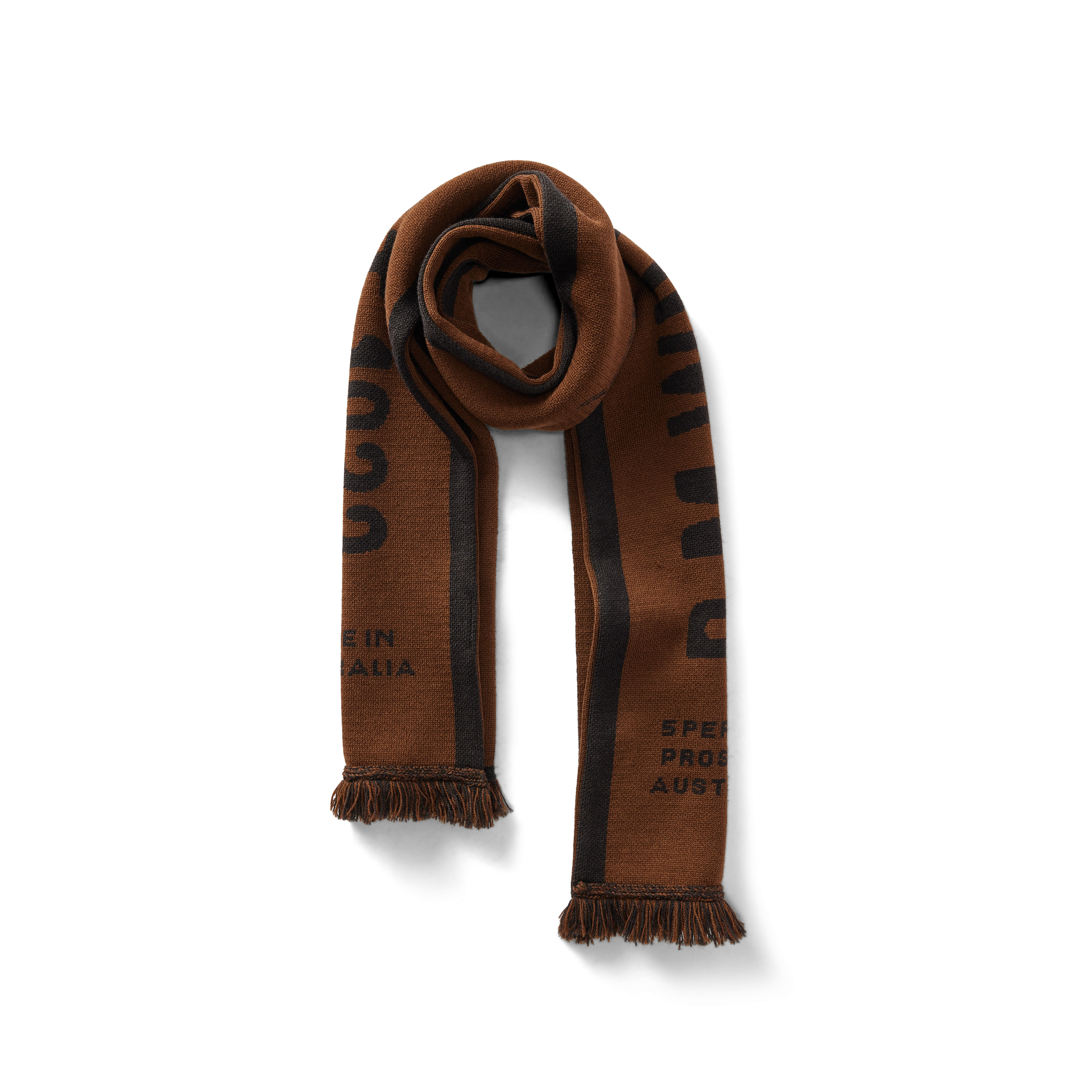 R.M.Williams R.M.Williams Kit Scarf (ASX9OWK08) Chocolate