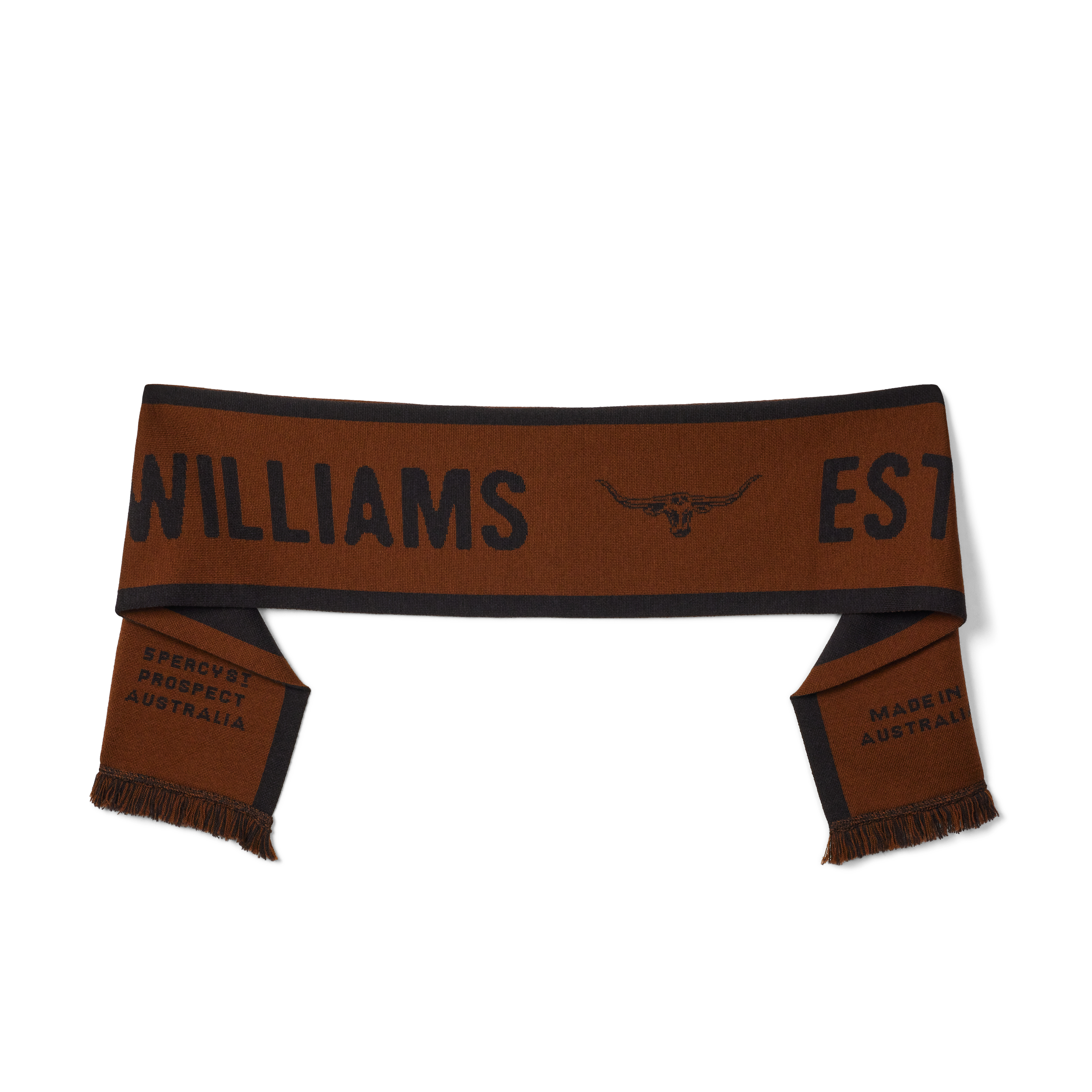 R.M.Williams R.M.Williams Kit Scarf (ASX9OWK08) Chocolate