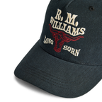 R.M.Williams  RMW Longhorn Trucker Cap (ACX9OCT06) Black Wash