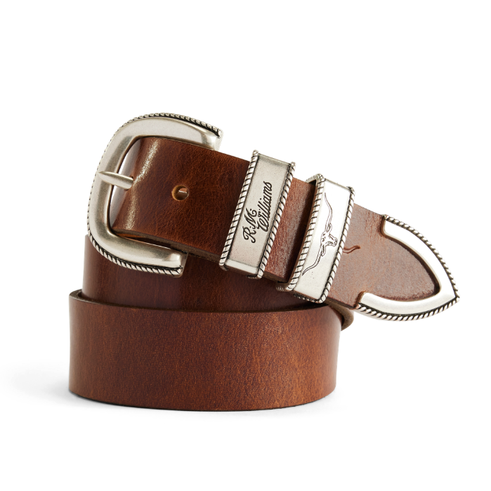 R.M.Williams  Rope Drover Belt (BSF5DDA01) Caramel