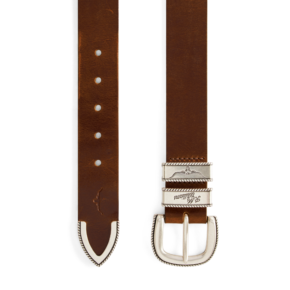 R.M.Williams  Rope Drover Belt (BSF5DDA01) Caramel