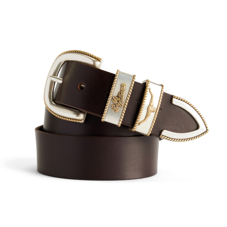 R.M.Williams  Rope Drover Belt (BSF5NCH02) Chestnut