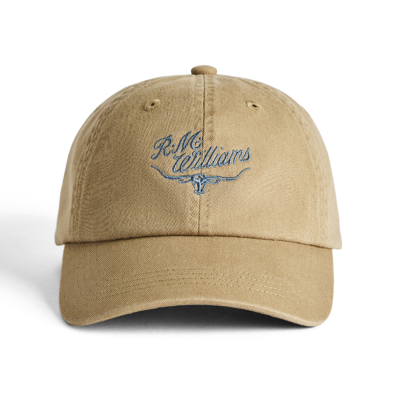 R.M.Williams  Script Longhorn Cap (ACX9OCT08) Mud