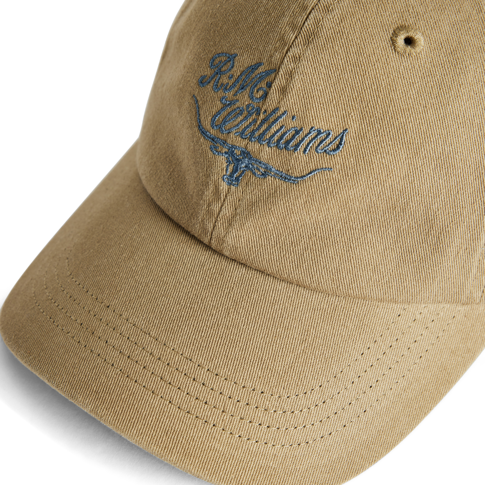 R.M.Williams  Script Longhorn Cap (ACX9OCT08) Mud