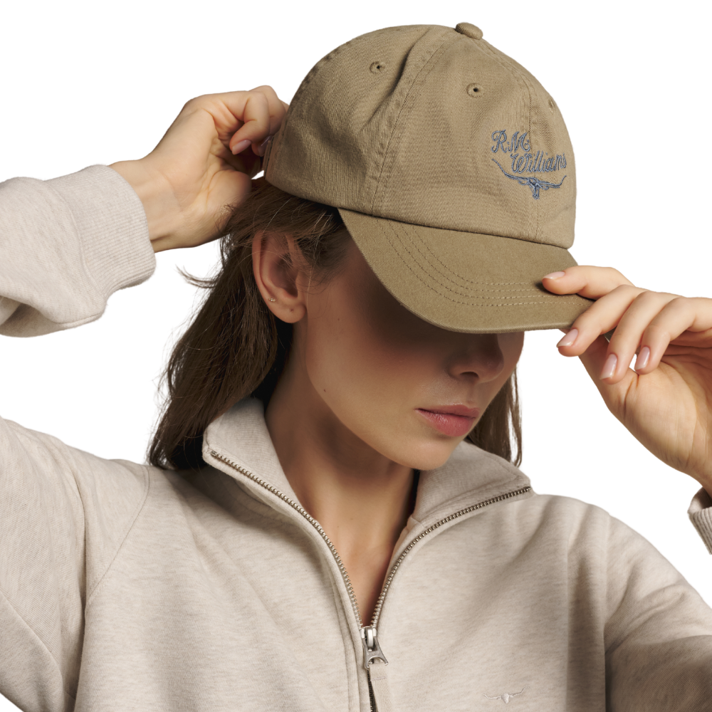 R.M.Williams  Script Longhorn Cap (ACX9OCT08) Mud