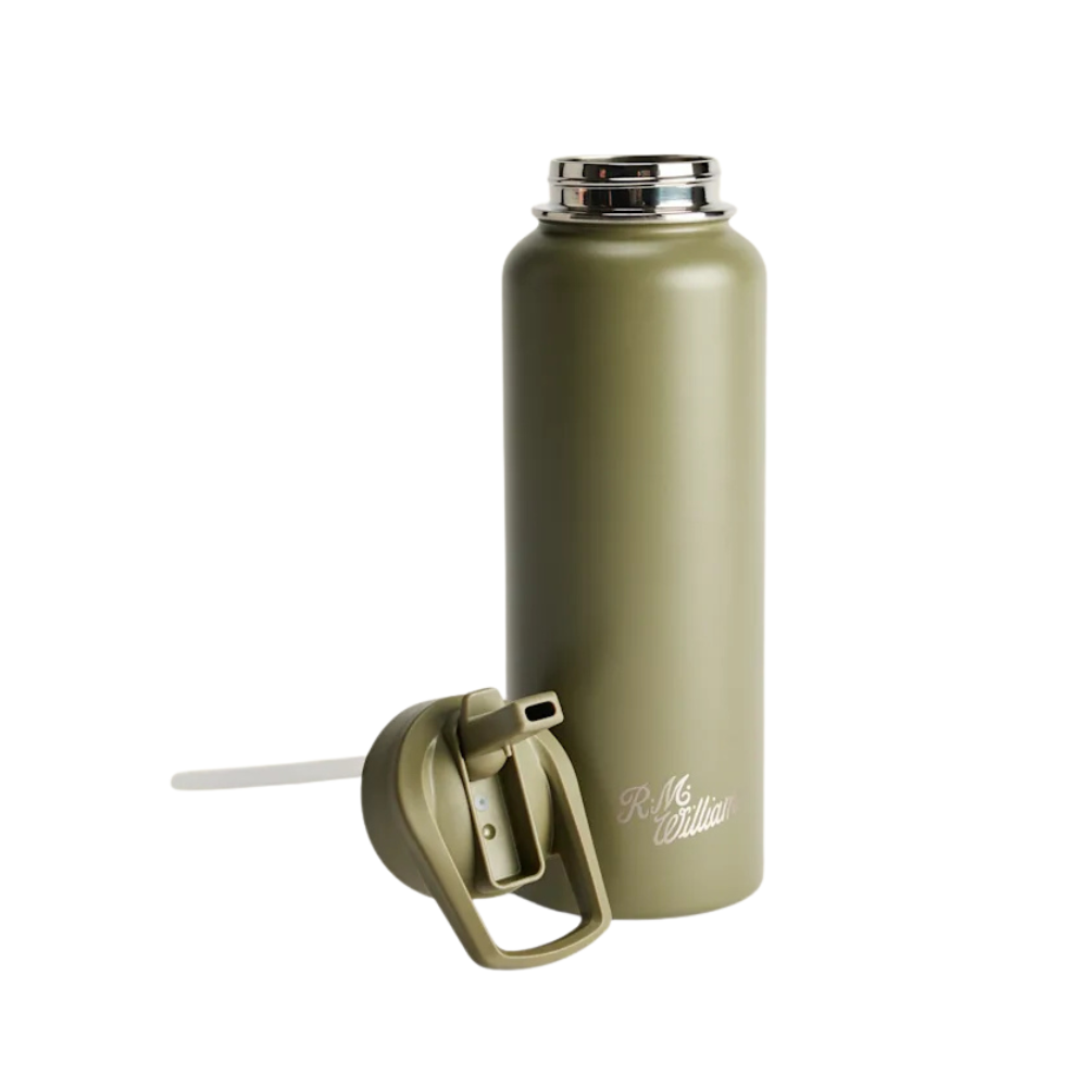 R.M.Williams Straw Cap Water Bottle (LSRCO9901) Khaki