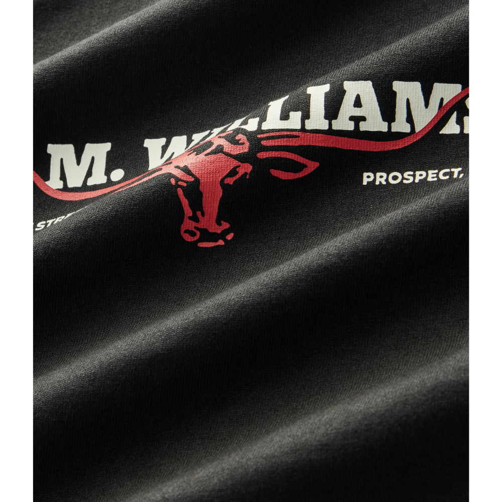 R.M.Williams Unisex Holt S/S Tee (KDU10JE19) Black