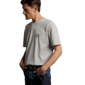 R.M.Williams Unisex Kandos S/S Tee (KDU10JE20) Grey Marle
