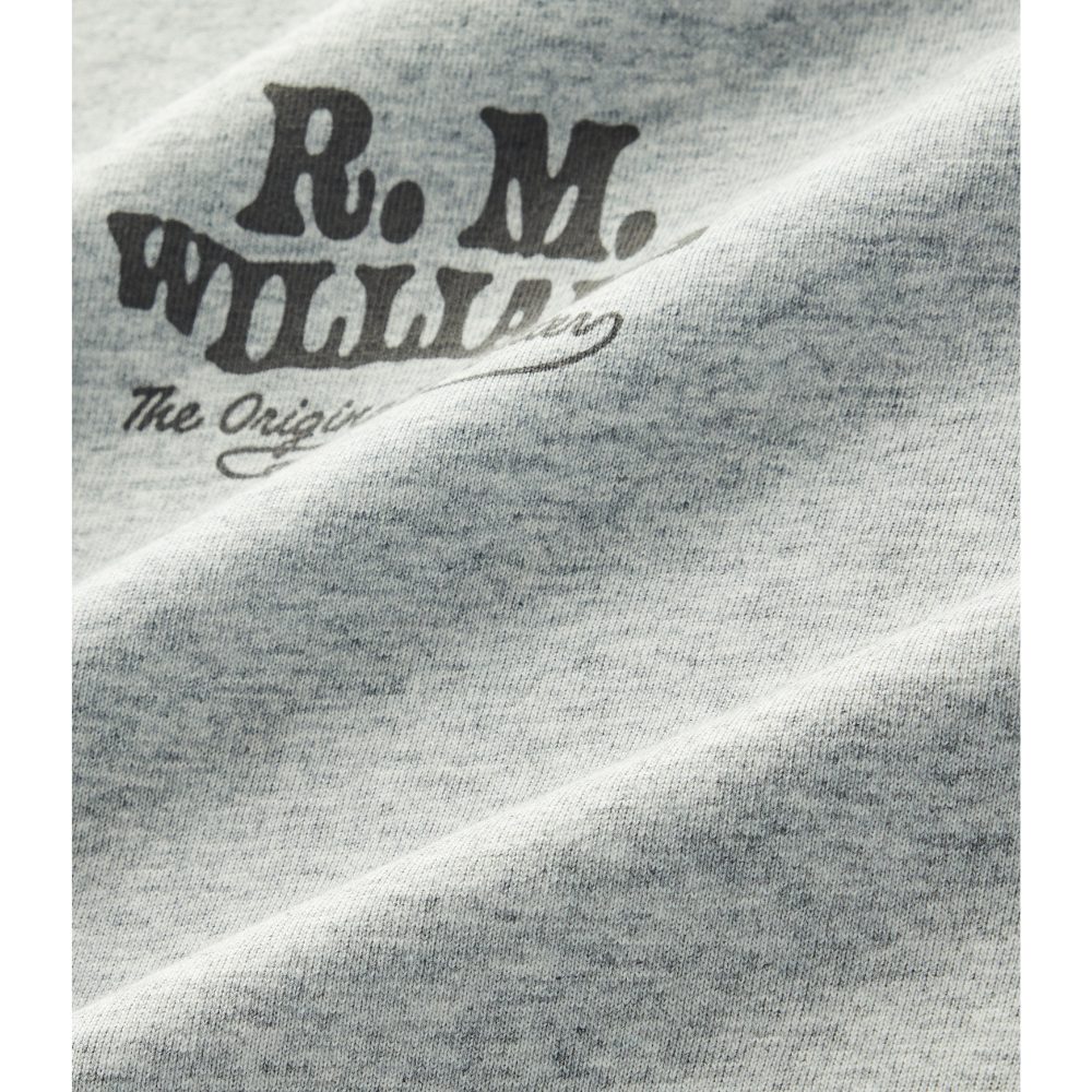 R.M.Williams Unisex Kandos S/S Tee (KDU10JE20) Grey Marle