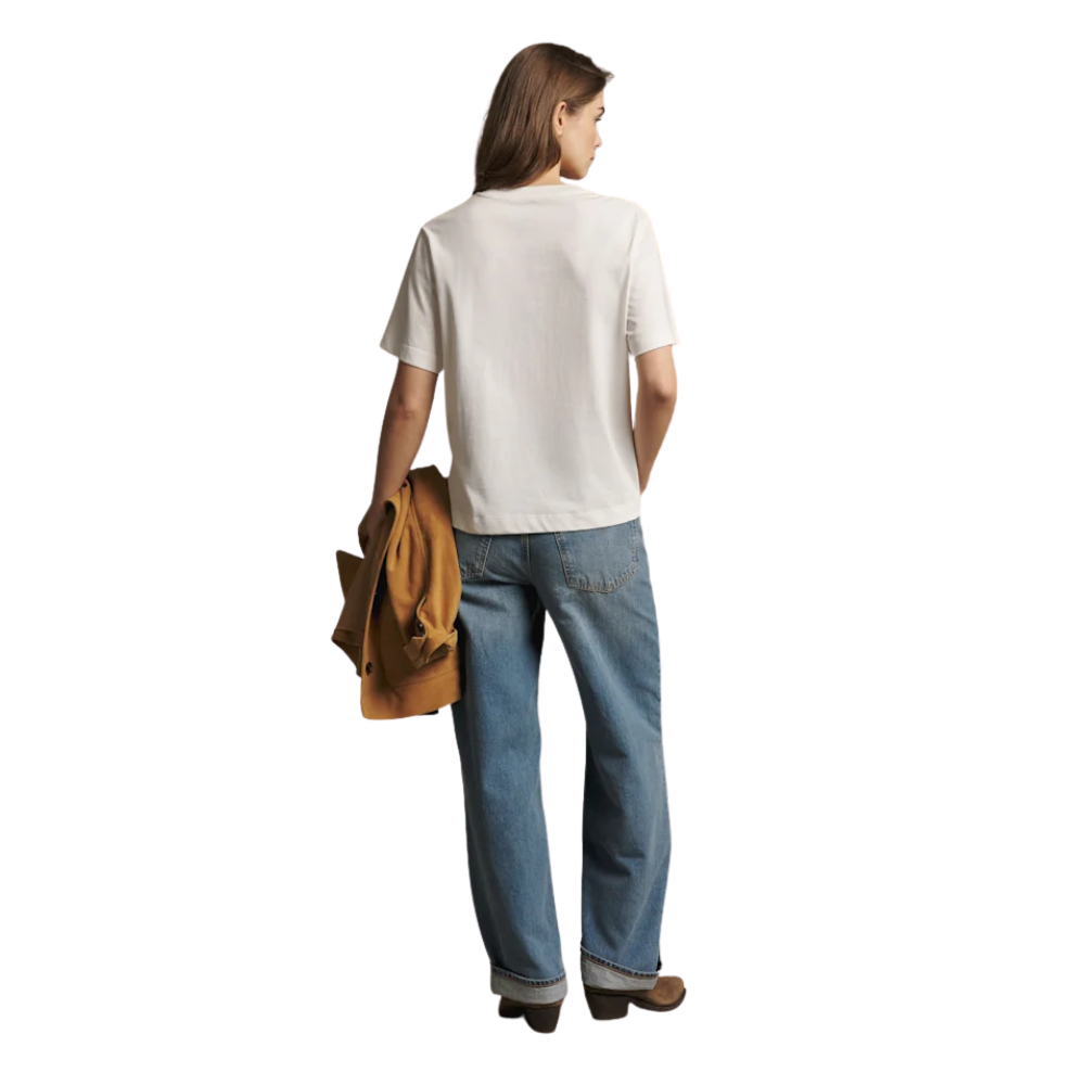 R.M.Williams Womens Archive Advert S/S Tee (KDX10JE04) White