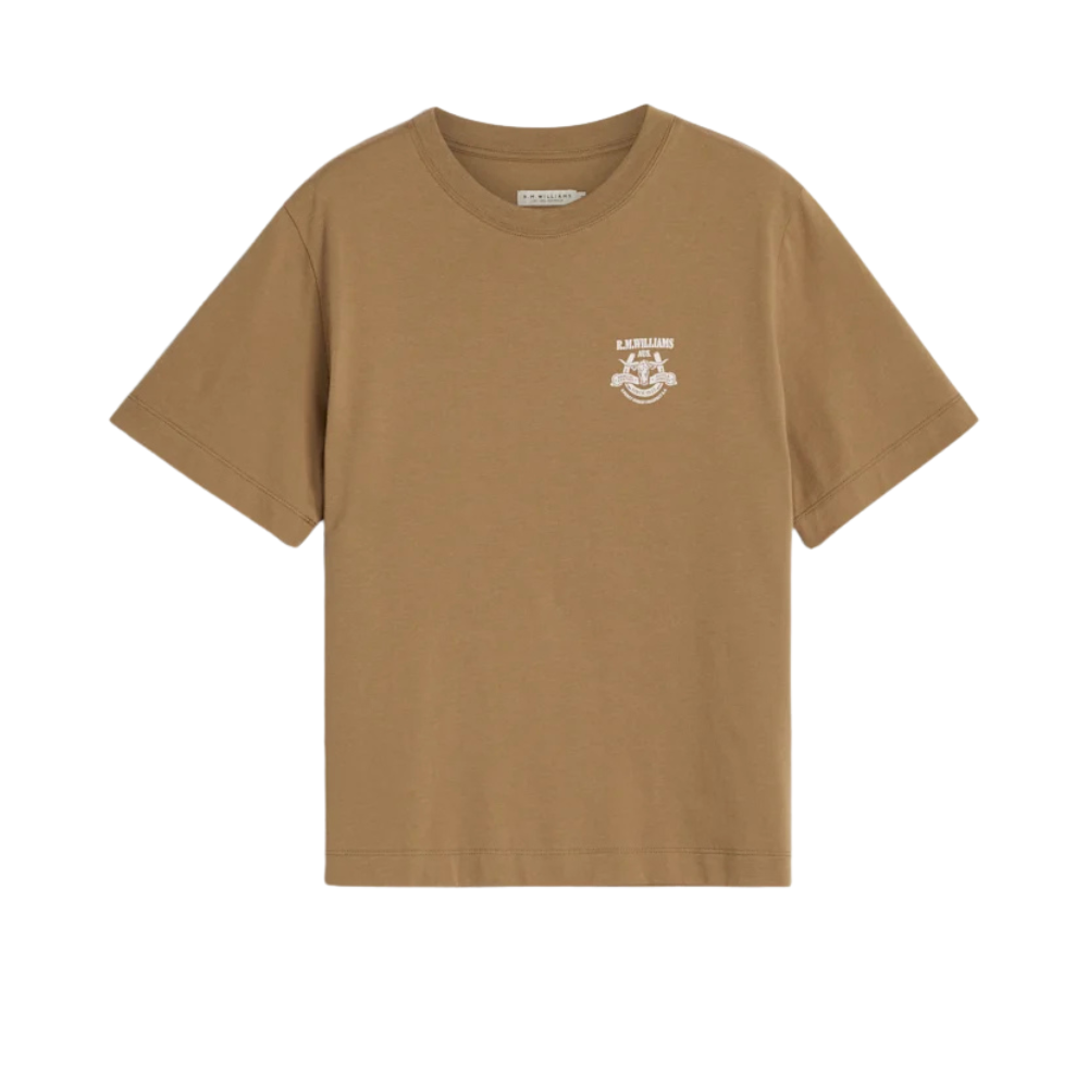 R.M.Williams Womens Blyth S/S Tee (KDX10JE05) Dark Sand