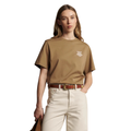 R.M.Williams Womens Blyth S/S Tee (KDX10JE05) Dark Sand