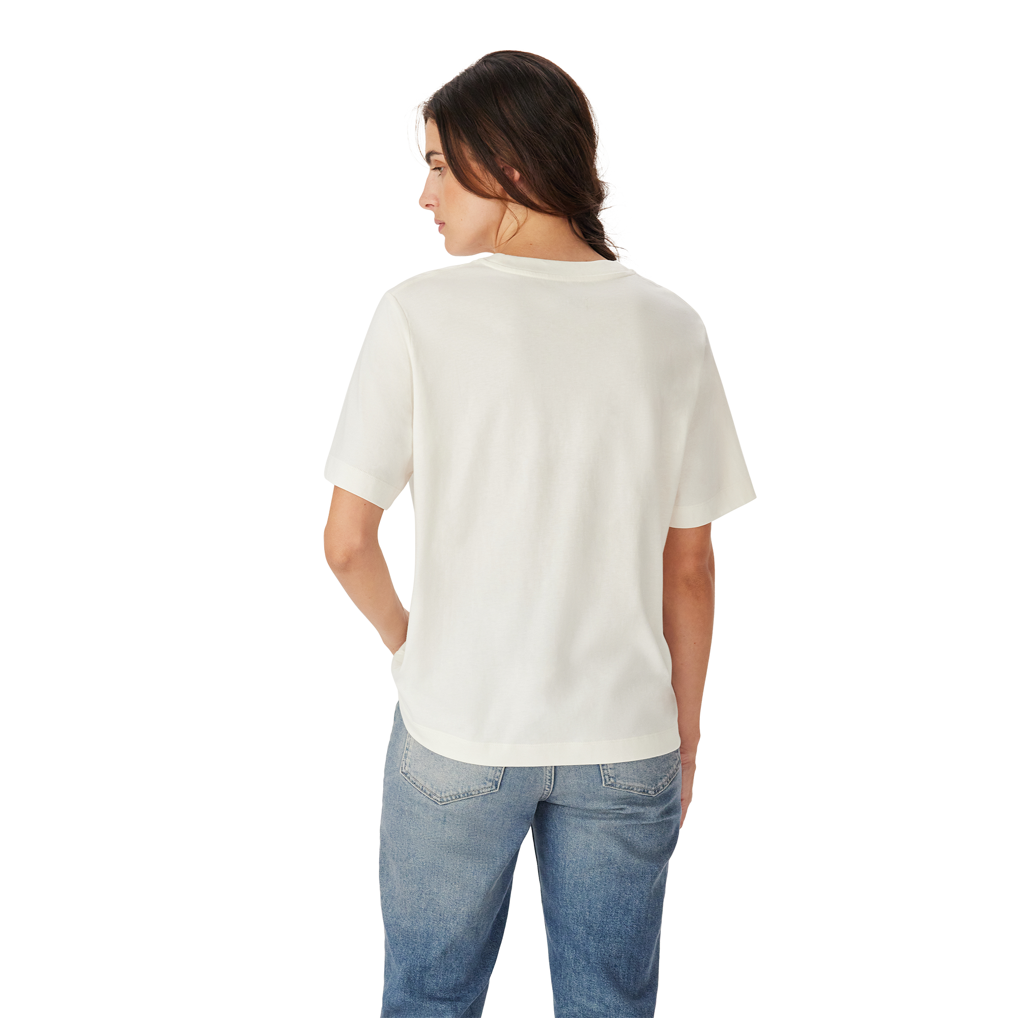 R.M.Williams Womens Louth S/S Tee (KDR10JE37) White