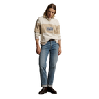 R.M.Williams Womens Narran Heritage 3 Panel Rugby (KRR00RJ06) Ivory
