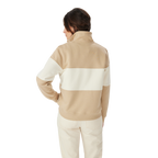 R.M.Williams Womens Trickett Panel Sweatshirt (KZR00BB01) Sand