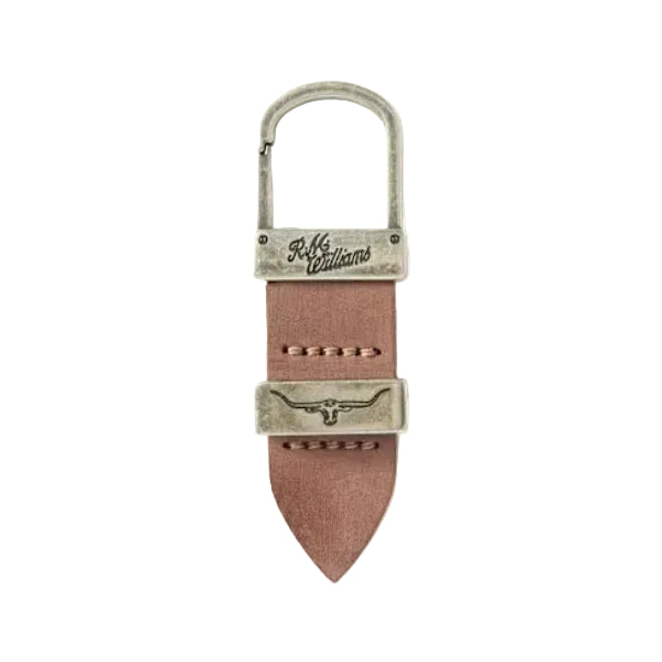 R.M.Williams Drover Keyfob (CKS4DCH01) Bark