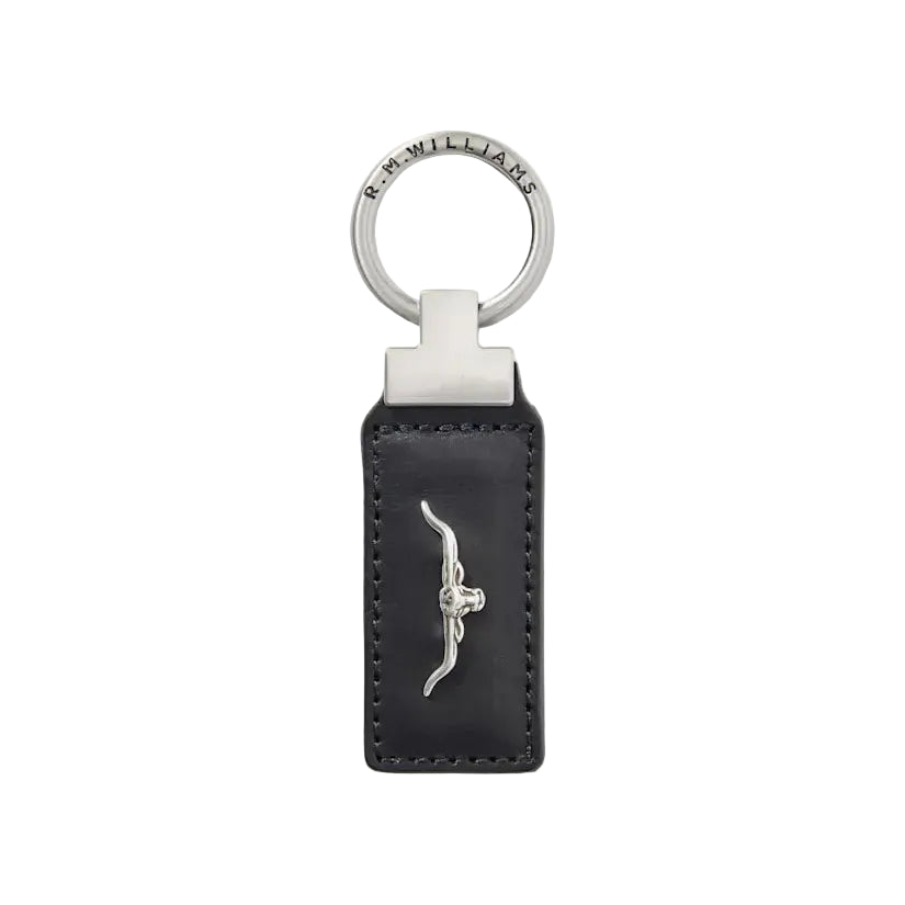 R.M.Williams Mens Angaston Keyfob (CKS6FLE2A01) Ebony