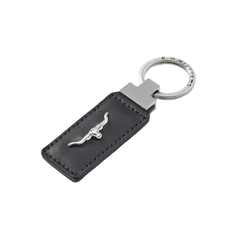 R.M.Williams Mens Angaston Keyfob (CKS6FLE2A01) Ebony
