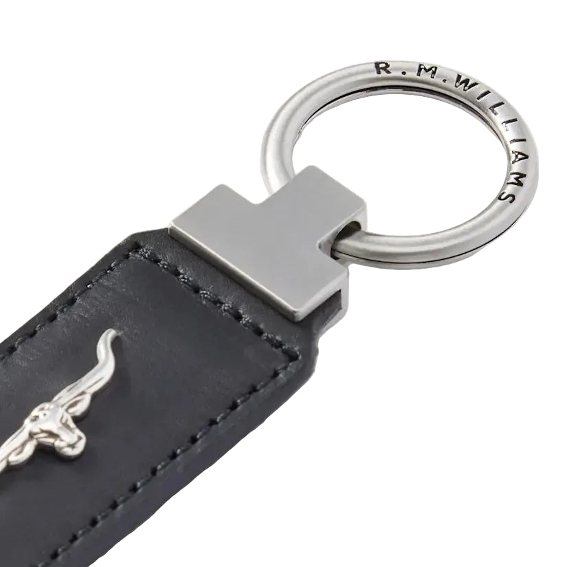 R.M.Williams Mens Angaston Keyfob (CKS6FLE2A01) Ebony