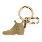 An R.M.Williams Men's Boot Enamel Keyring (CKS4AMT01) with boot design viewed from the back on a white background.