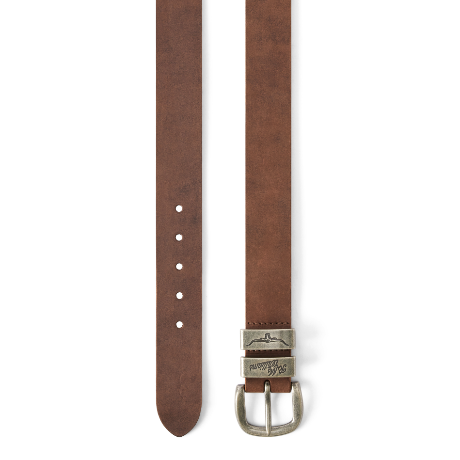 R.M.Williams Mens Drover Belt (BSF5WDN01) Bark