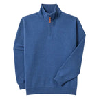 R.M.Williams Mens Mulyungarie 1/4 Zip Sweatshirt (KZ400BB01) Blue Marle [SD]