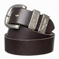 R.M.Williams Silver Buckle 1 1/2 Belt (CB439) Chestnut